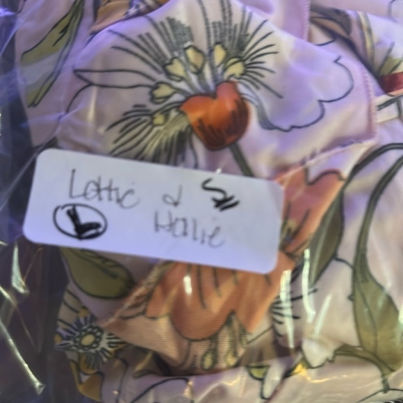 LOTTIE & HOLLIE pink floral mini tiered ruffle sleeve woman boho dress NWT XS,S - Picture 16 of 16